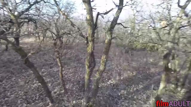 Молодые занялись сексом на природе - фото 1