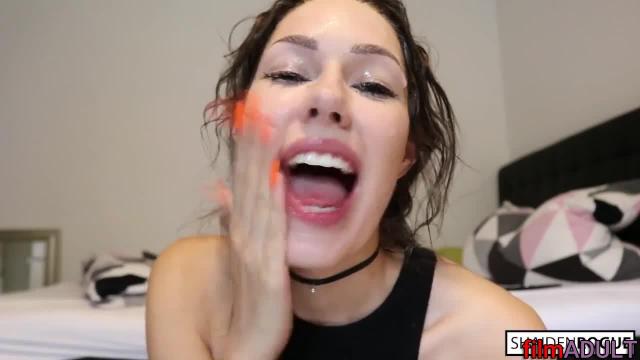 Порно с глубоким горловым минетом - фото 12